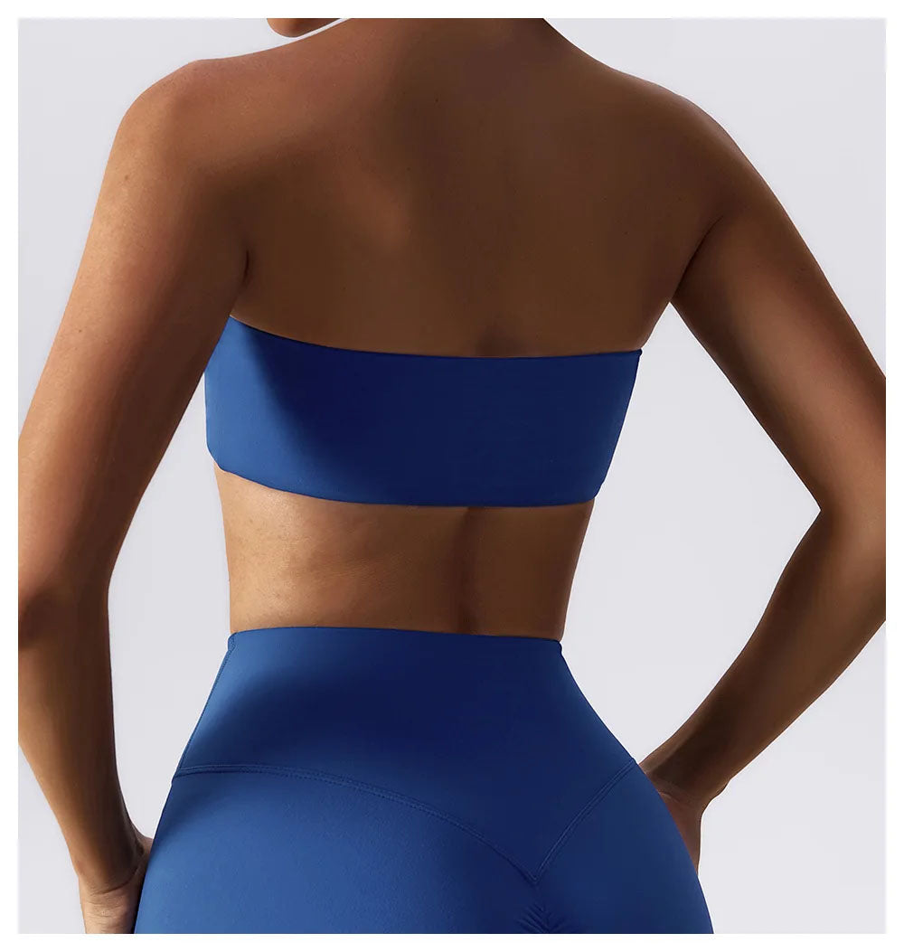 Bandeau Top in Blue