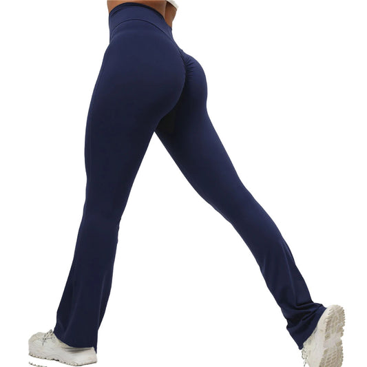 Baller Babe NKD Feel flare yoga leggings Navy Blue