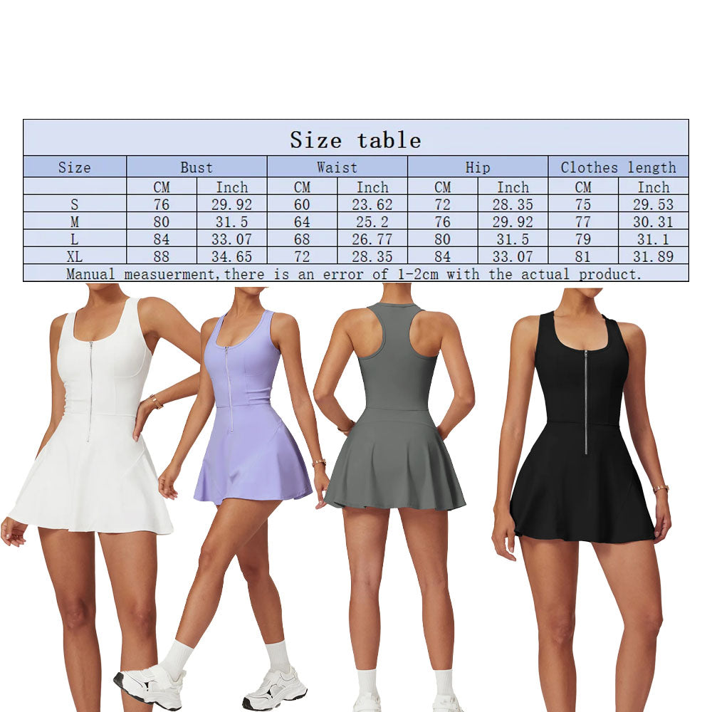 Classic womens Sports Dress Jet Black