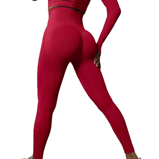 Abode Seamless Leggings Red