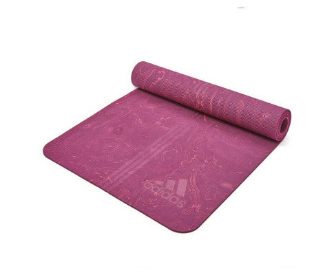 Adidas Premium Fitness Exercise Yoga Mat Pink