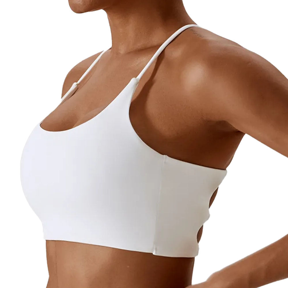 Luxe Crop Top in White
