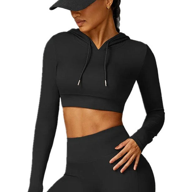 black hoodie jumper