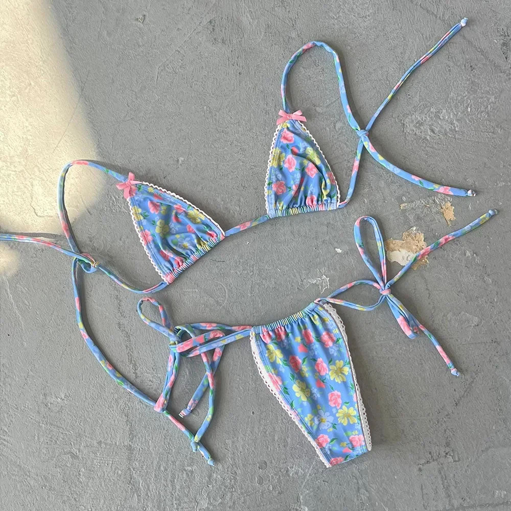 Blossom Micro Bikini Set
