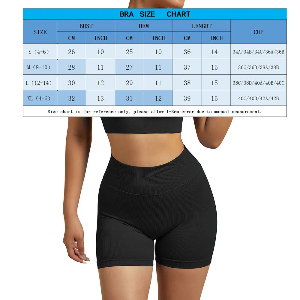 Doras Black Shorts and Crop top Set