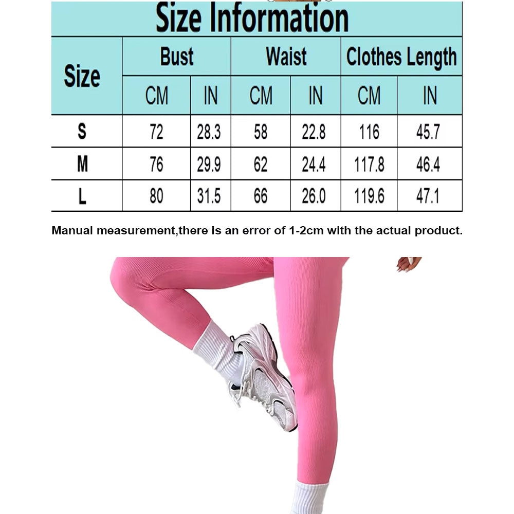 Ribbed Two Toned Yoga Jumpsuit