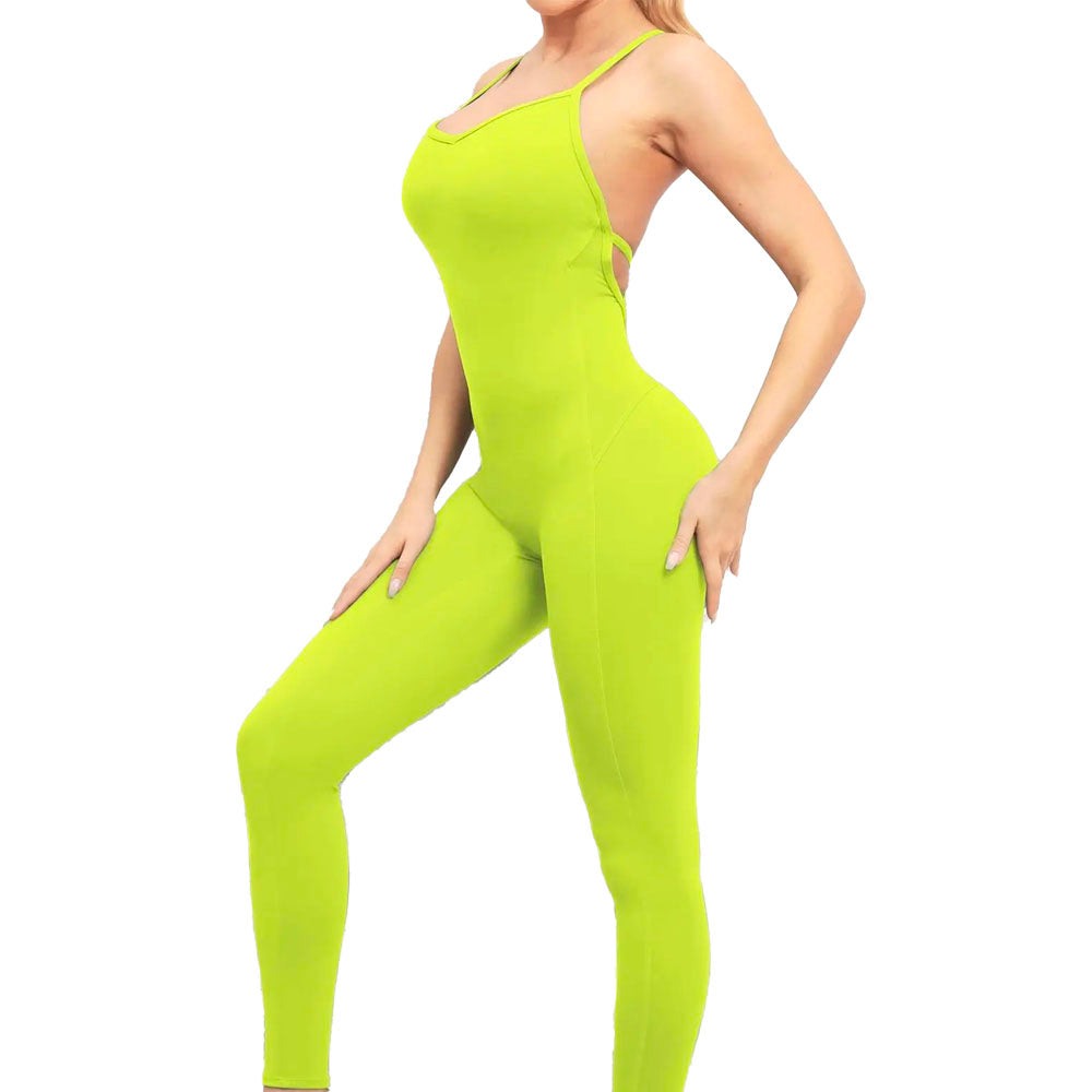 Yellow orange Baller Babe Bodysuit one piece