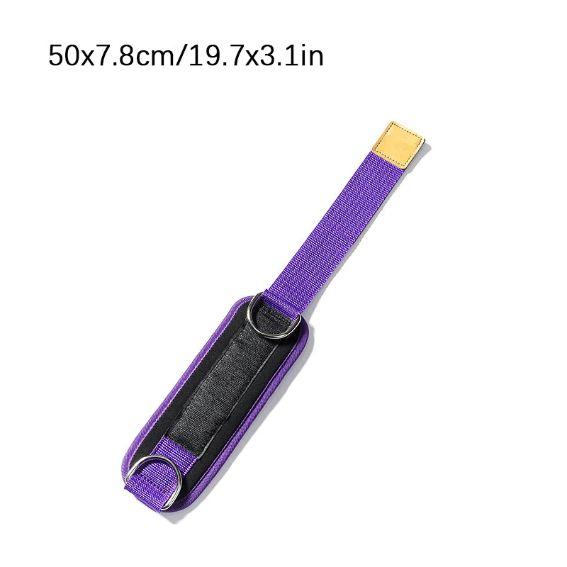 Fitness Ankle Straps Adjustable with D-Ring Foot Support Cuffs Gym australia