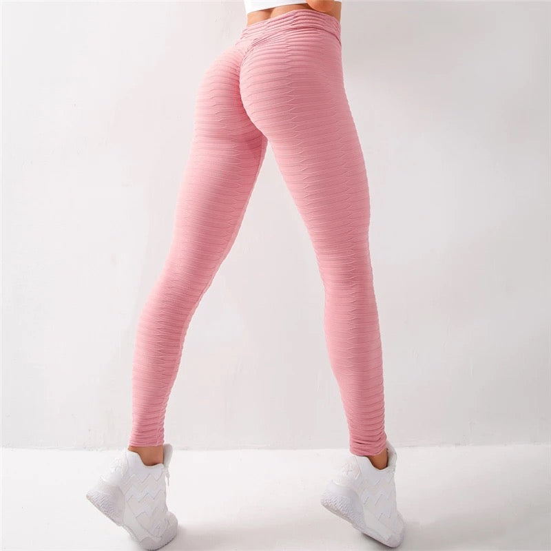 Baller Babe Pink Havana womens gym leggings