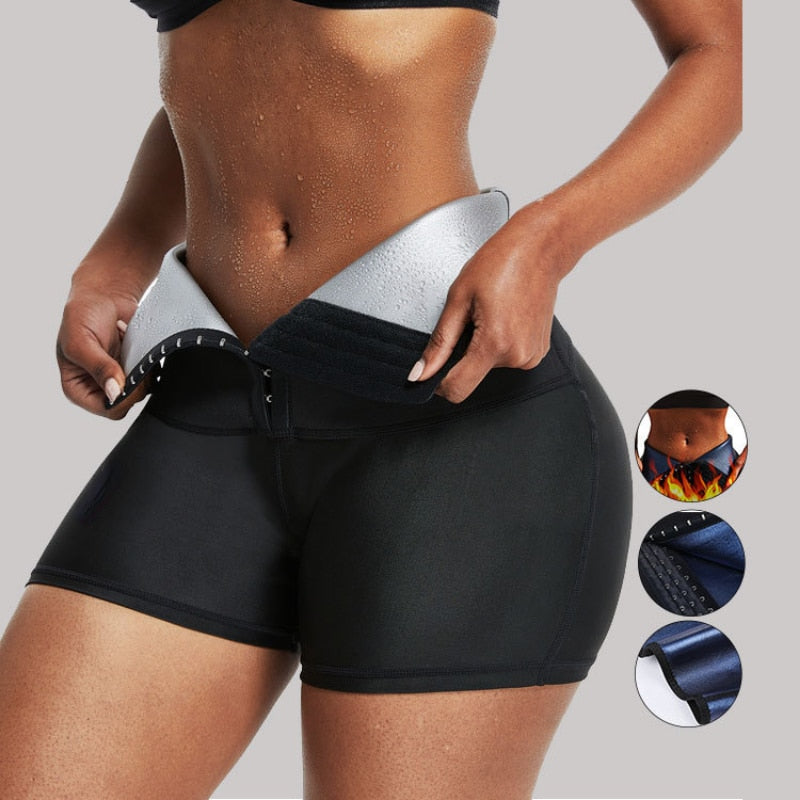 High Waist Corset Sweat Shorts