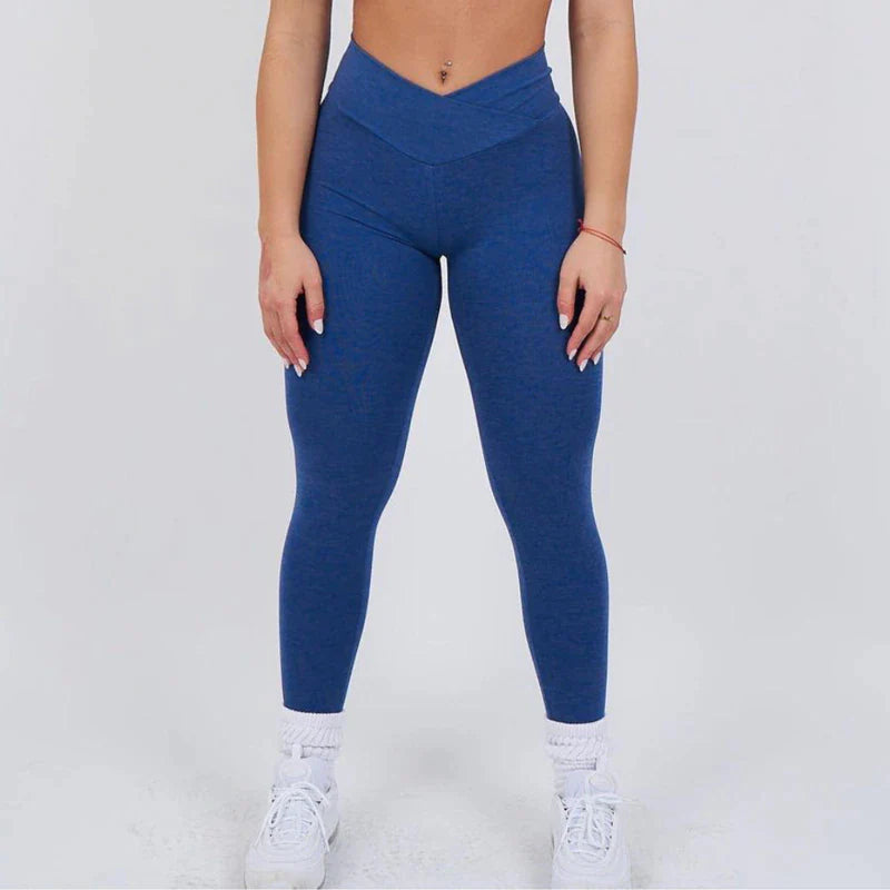 Lazy Sundays V waist Leggings Forest Green