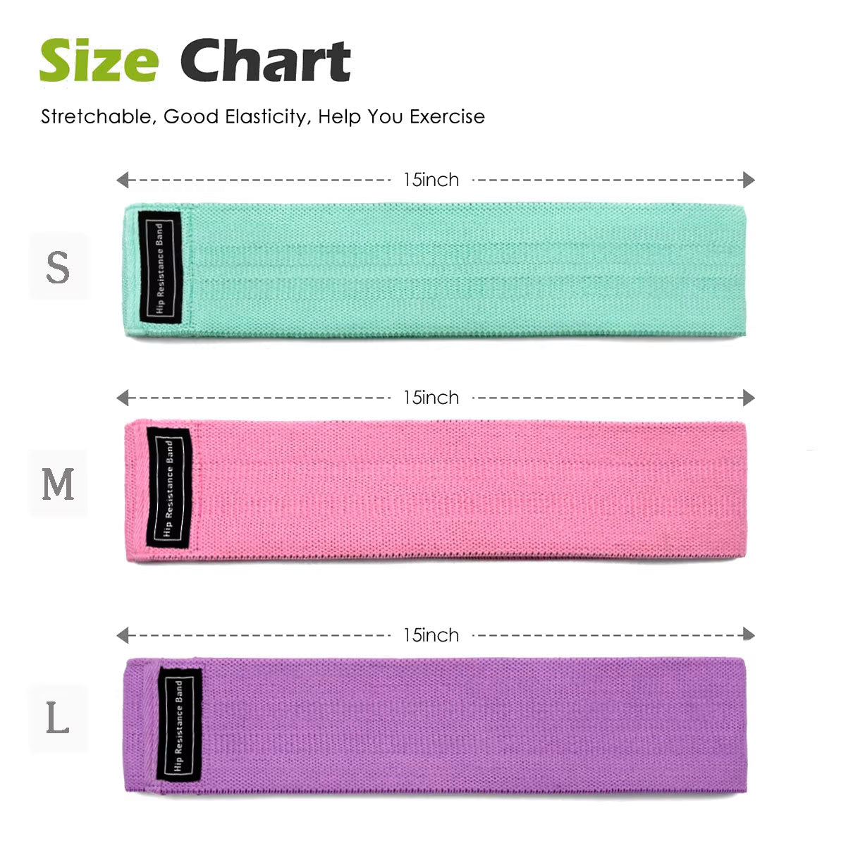 Complete Booty Band Barbell Pad Set and Accessories (9 PCS) - Pink