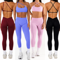 Barely There Adjustable Bralette & V Leggings Set