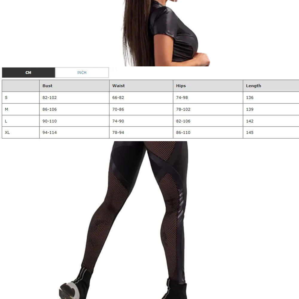 Mesh Sports Jumpsuit in Black