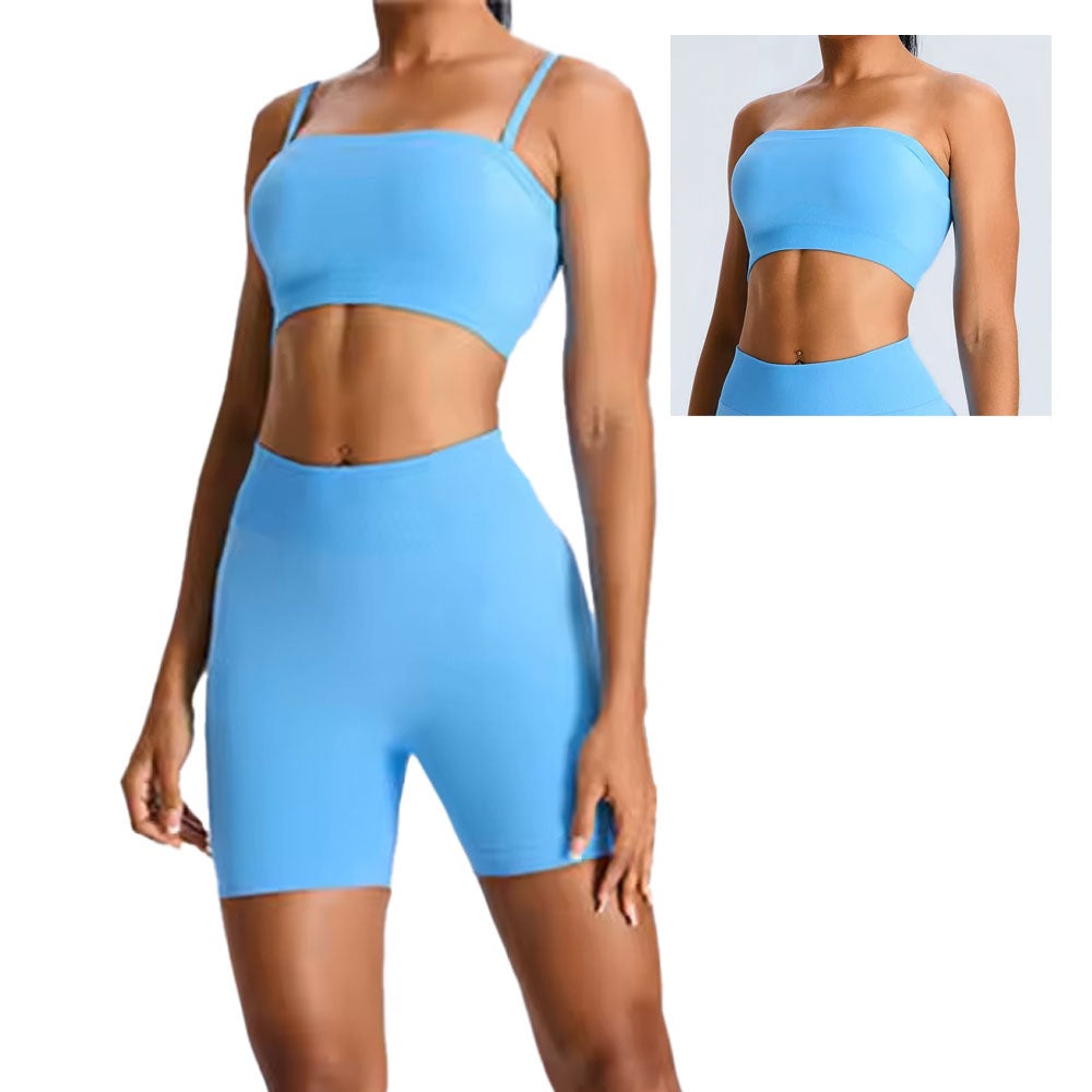 Define Seamless Bandeau with Shorts SET