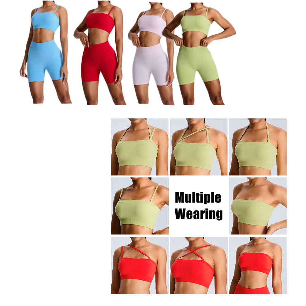 Define Seamless Bandeau with Shorts SET