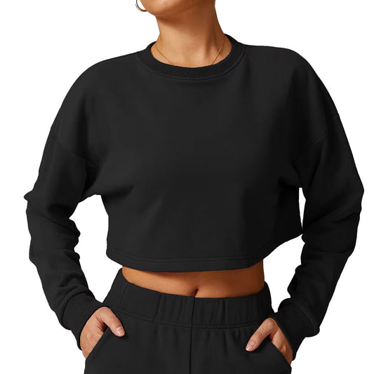 Elevate Jumper with Open Back in Black