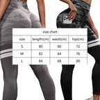 Seamless Camo Leggings with Pocket Green