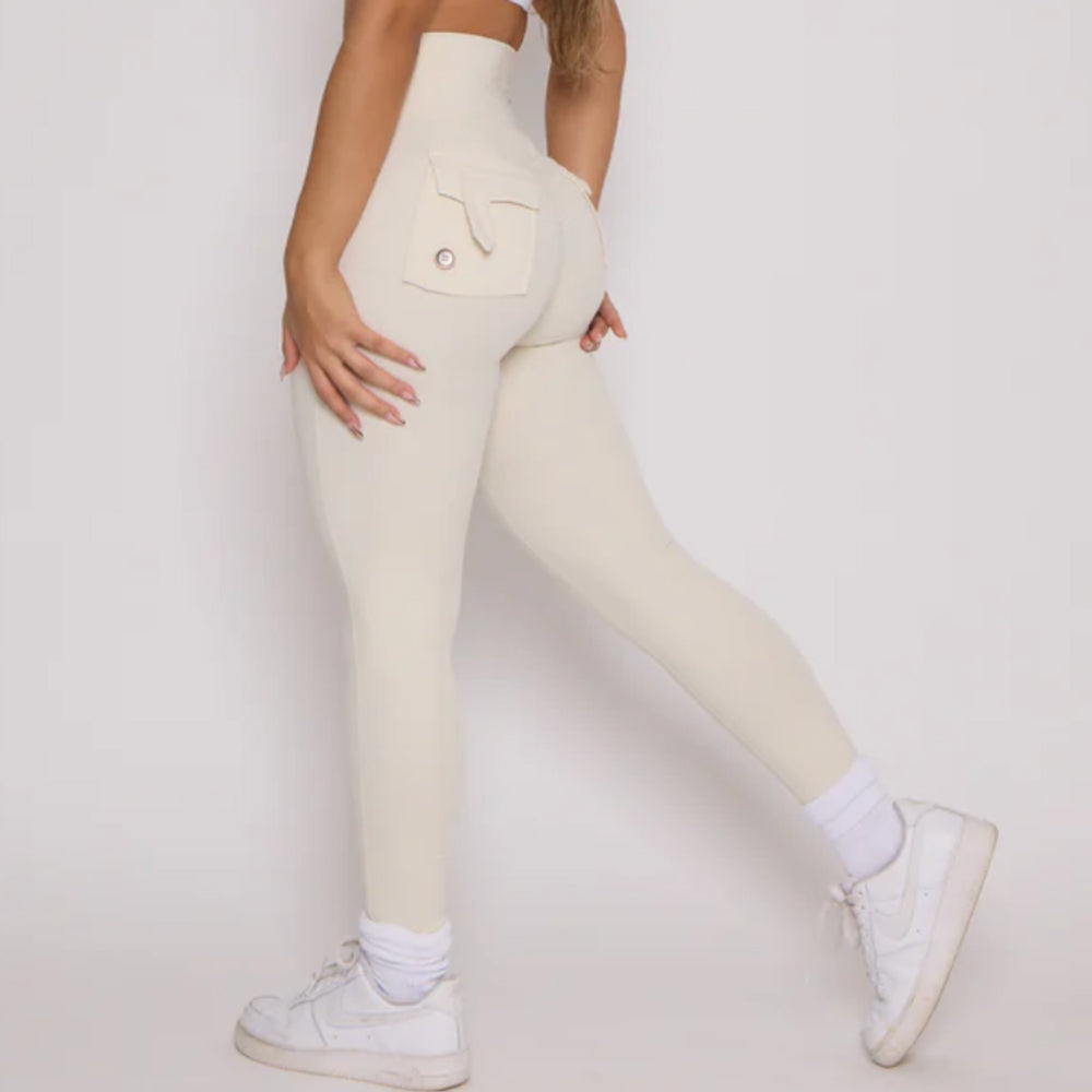 white Cargo workoout pants yoga leggings activewear sale australia