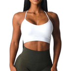 Chloe Mid Rise Crop Top - Ferrari Red