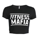 Baller Babe Fitness Mafia Cotton Womens Shirt