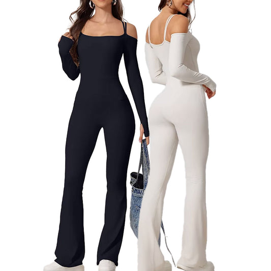 Miss My Little Flared Yoga jumpsuit