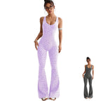 Flare Leopard Baller Babe Full Bodysuit one piece