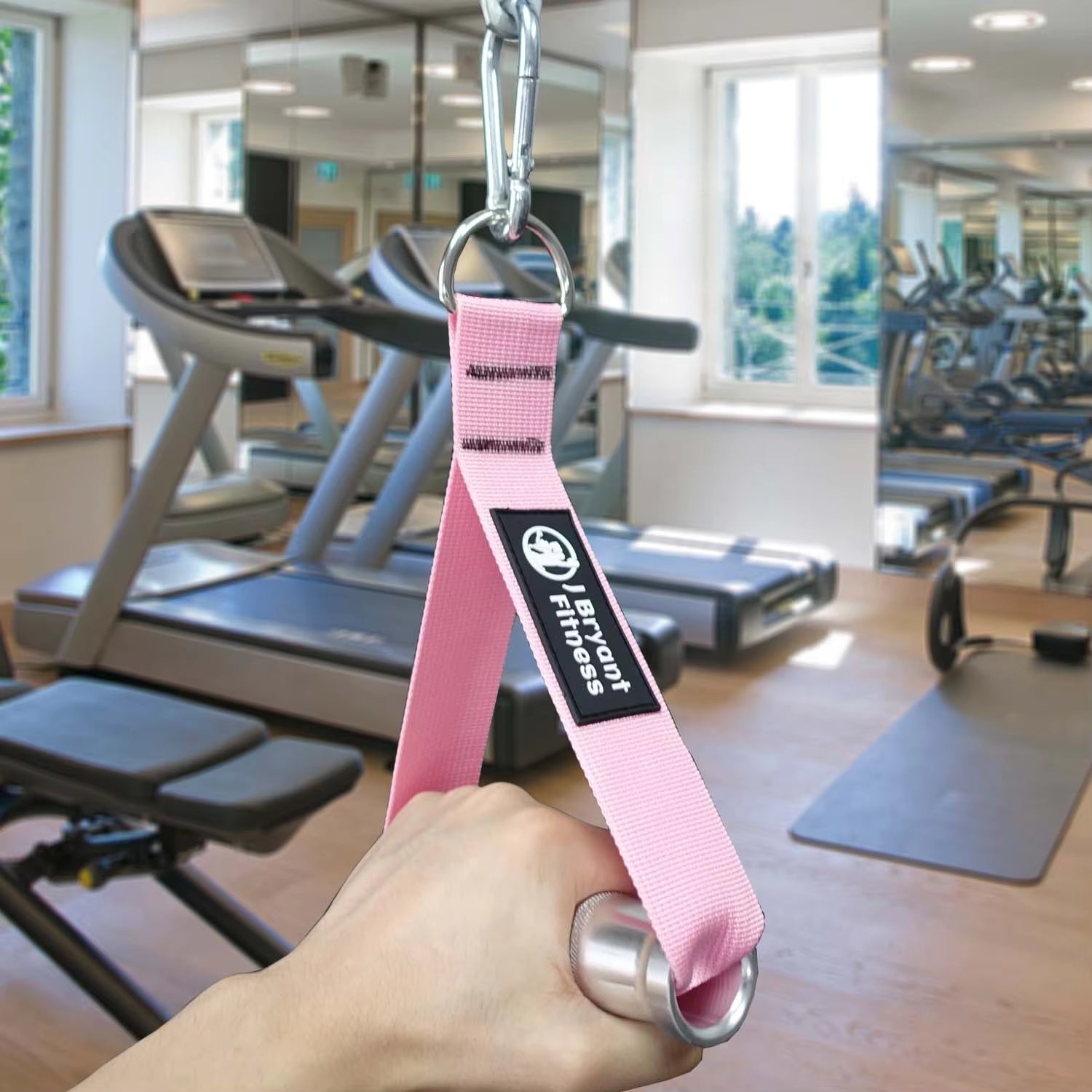 Gym Handles Pink for Cable Machine