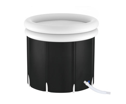 Inflatable Portable Ice Bath Tub 70x80cm Folding Bathtub