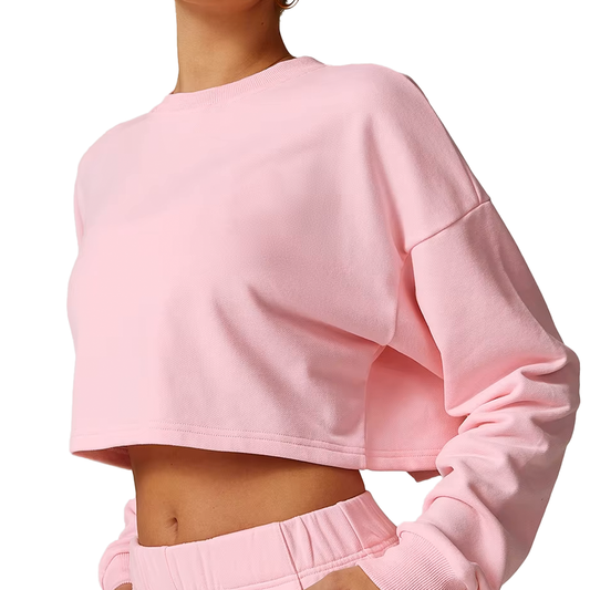 Elevate Jumper with Open Back in Pink