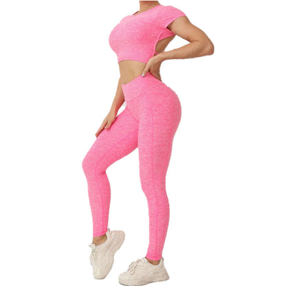 Pump Curve active leggings with Tee SET