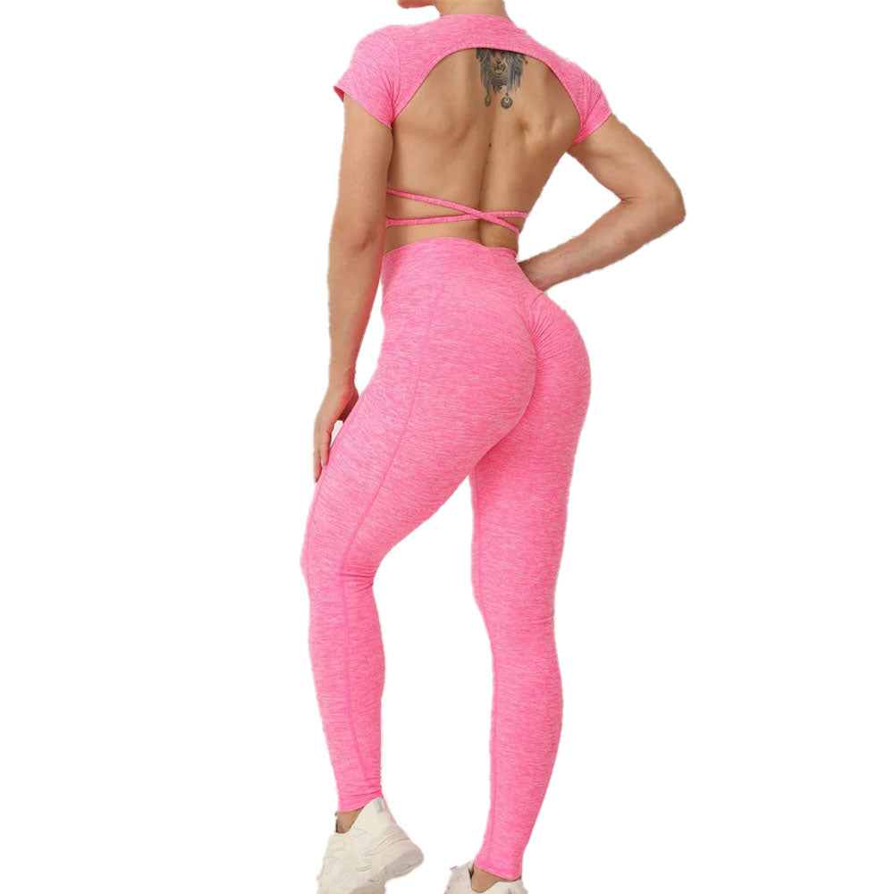 Pump Curve active leggings with Tee SET