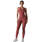 Mailan Full Length Criss Cross Yoga Bodysuit
