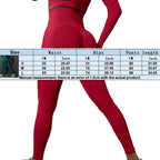 Abode Seamless Leggings Red