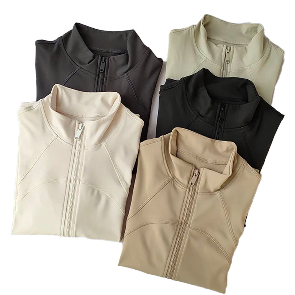 Baller Babe Slim fit womens zipper jacket