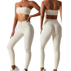 Azra Boob Tube with Scrunch Leggings Set