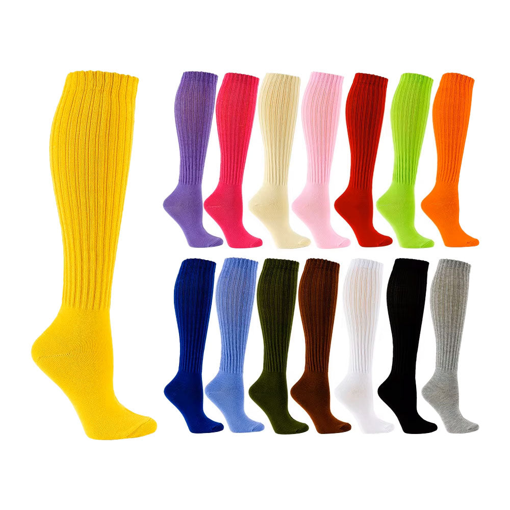 2 Pairs of Womens Knee-high Socks