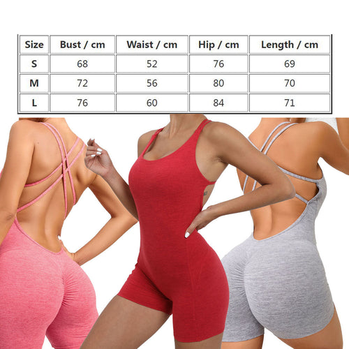 Baller Babe Bodysuit Shorts Open Back V Scrunch - Light Grey