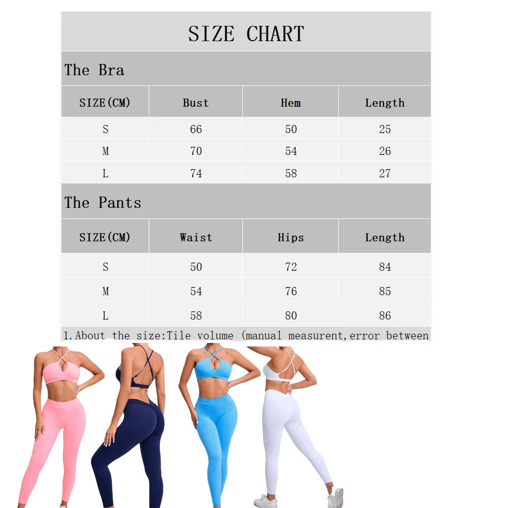 Arianna Scrunch Leggings and Crop Top Pink