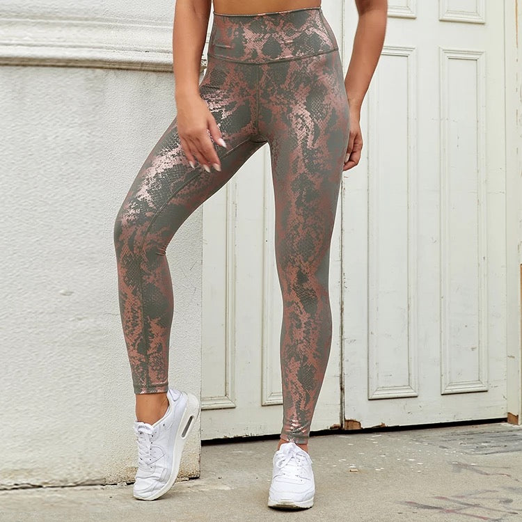baller-babe-active-wear-snake-gold-yoga-leggings