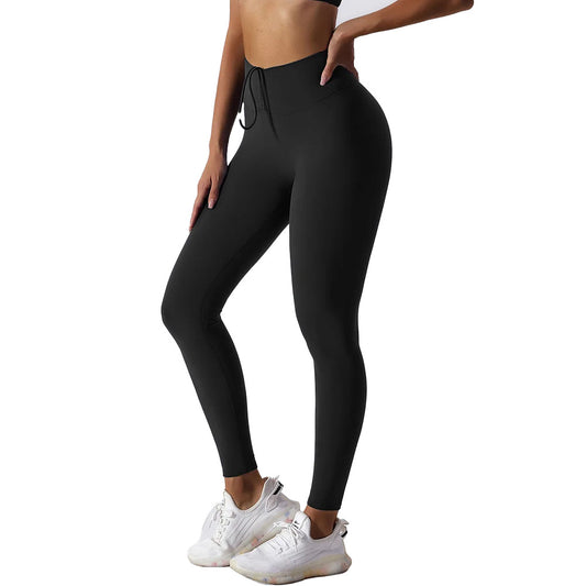 Azra Scrunch Leggings Black