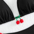 Pop My Cherry Bikini String Top and Bottom (Set)