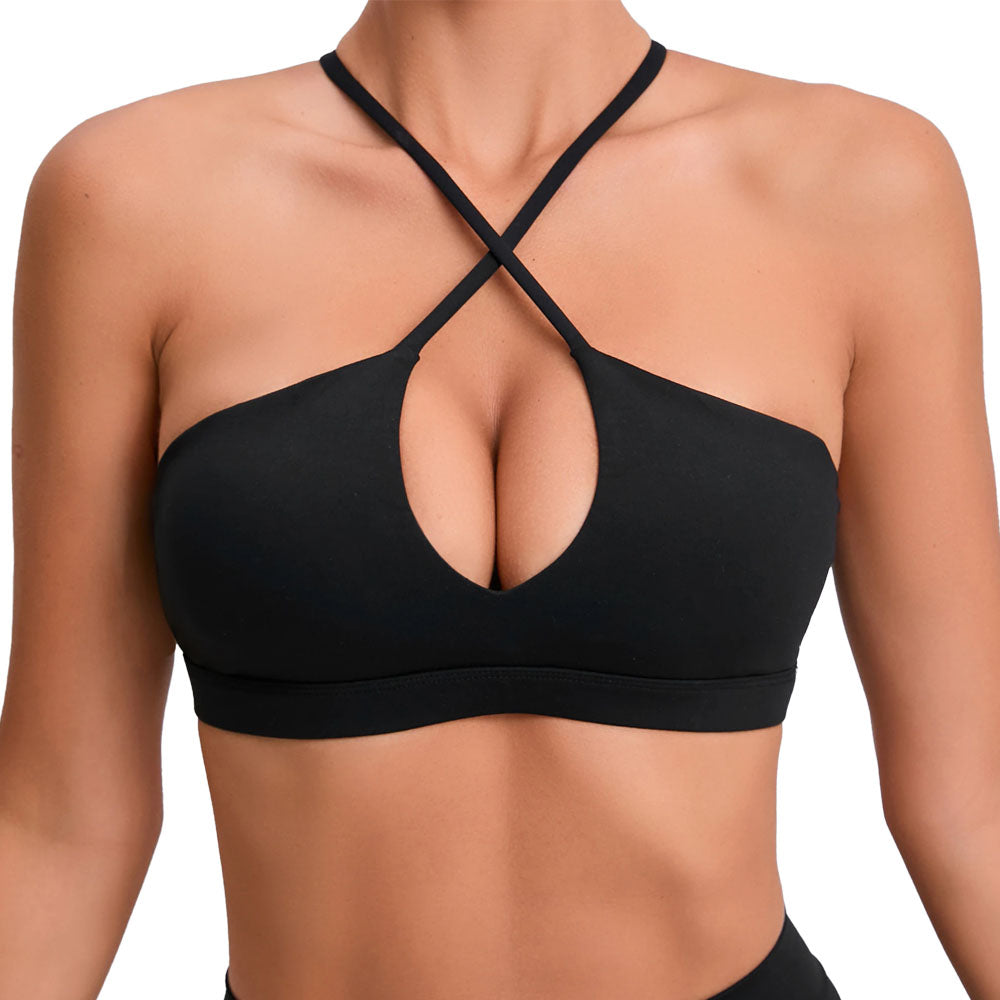 Arianna Crop Top Black