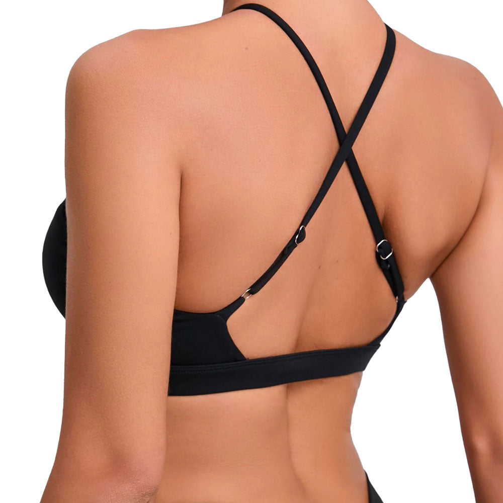 Arianna Crop Top Black