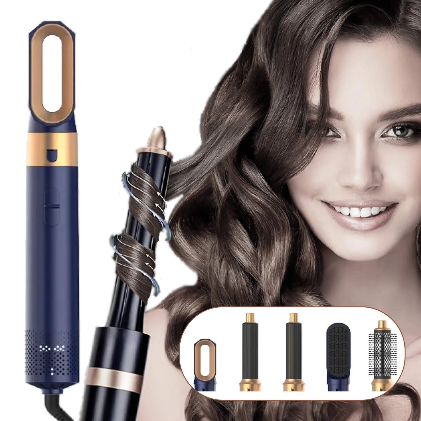 5in 1 Hot Hair Dryer Styler