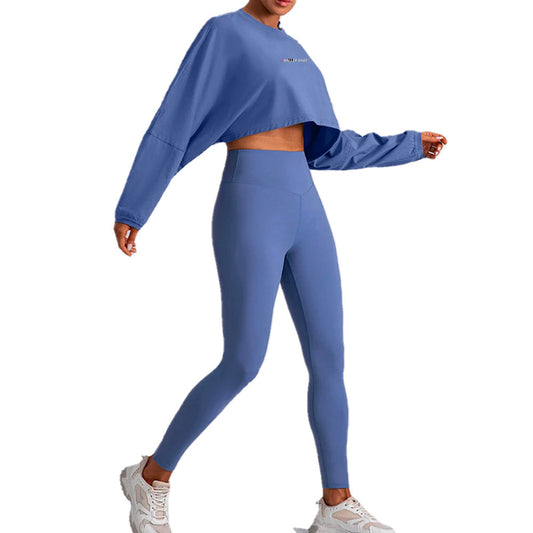 Elevate Jumper with Leggings Blue