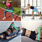 Complete Booty Band Barbell Pad Set and Accessories (9 PCS) - Pink