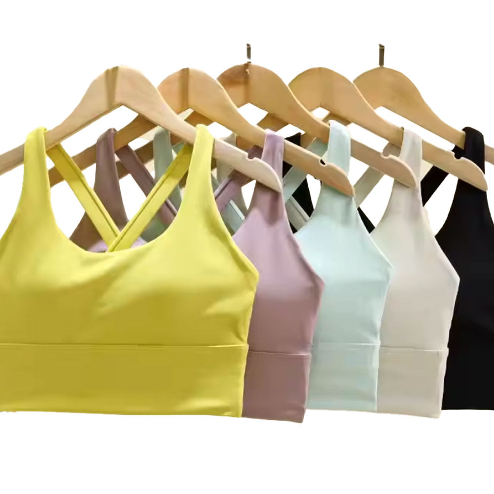 Jasper Soft Supportive yoga crop top