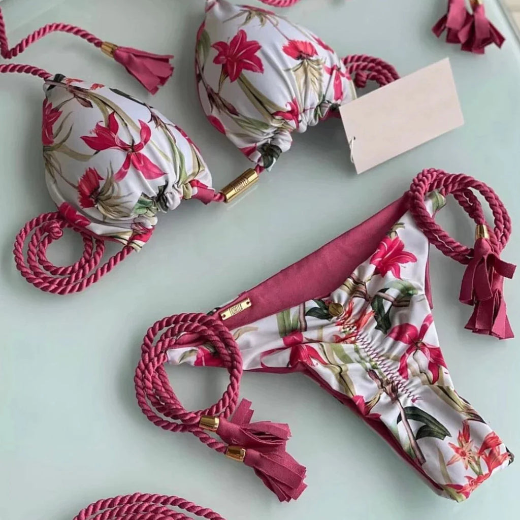 Pixie Bikini Top and Bottom (Set)