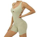 Baller Babe One Piece Bodysuit Shorts with adjustable straps - Purple